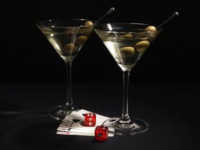 Martini in a casino